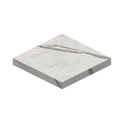 Ступень Marvel Statuario Supremo Scalino Ang. Lapp (37.5x37.5) A45M