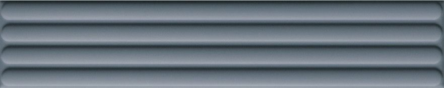 Керамическая плитка Plinto Out Blue Matt 10,7*54,2