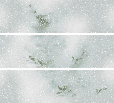 Панно Intuition Decor Reborn Aquamarine (A+B+C) (87x100) S-97