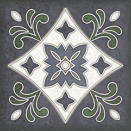 Плитка SMALTO DECOR 3 BLU (15x15)