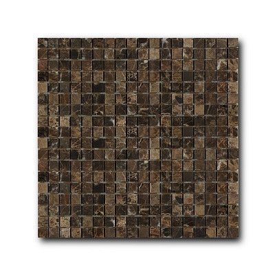 Мозаика из натурального камня Art Natura Marble Mosaic Dark Imperador mm-darkimper (15x15)