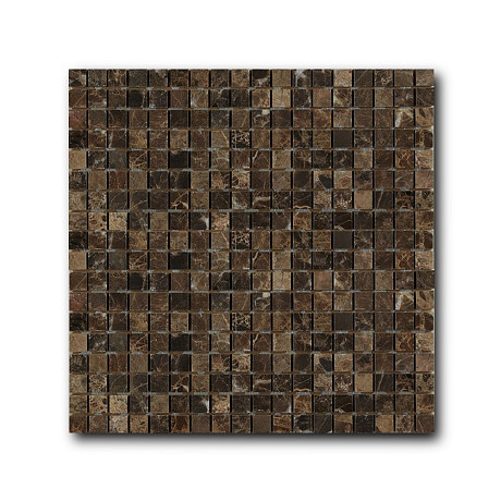 Мозаика из натурального камня Art Natura Marble Mosaic Dark Imperador mm-darkimper (15x15)