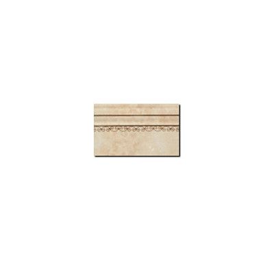 Бордюр Iris Ceramica Керамическая плитка Bellagio Alzata Gemme Beige (15x25) 756069