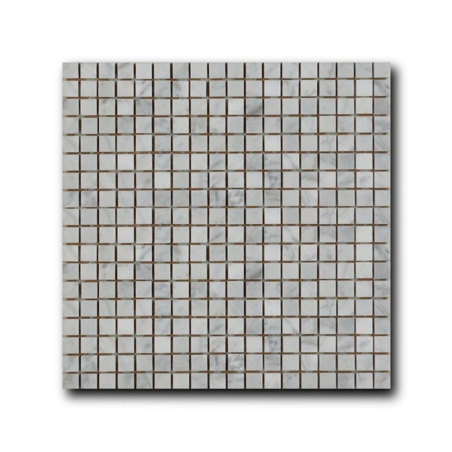 Мозаика из натурального камня Art Natura Marble Mosaic Bianco Carrara mm-biancarra (15x15) mm-biancarra