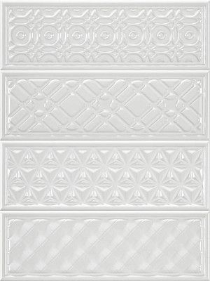 Декор Garden Dec Geometry Blanco (10х30)