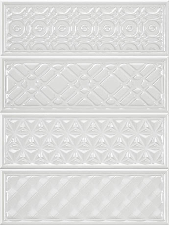 Декор Garden Dec Geometry Blanco (10х30)