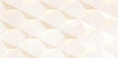 Декор Bliss Cream Shine Ret (35x70)