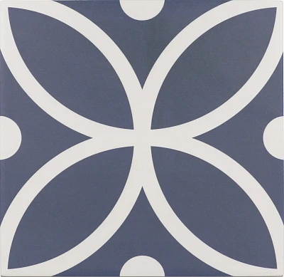 Керамогранитный декор Rivoli Bergen Azul 20x20x0,83