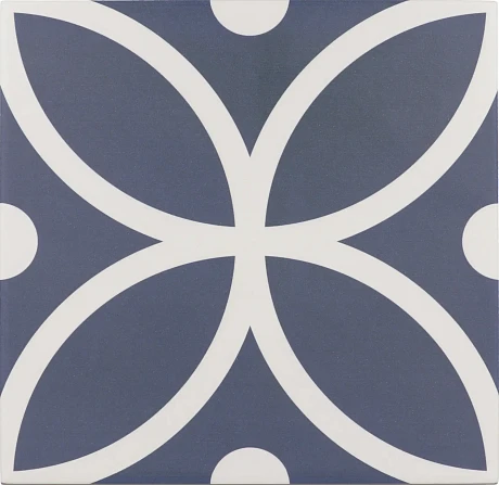 Керамогранитный декор Rivoli Bergen Azul 20x20x0,83