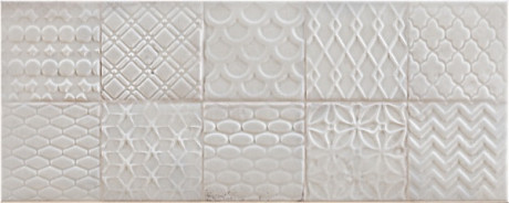 Настенная плитка Folk Mosaic Gris Azulejo (20x50)