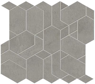 Мозаика Boost Grey Mosaico Shapes (31x33.5) AN65