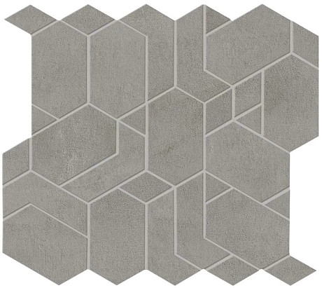 Мозаика Boost Grey Mosaico Shapes (31x33.5) AN65