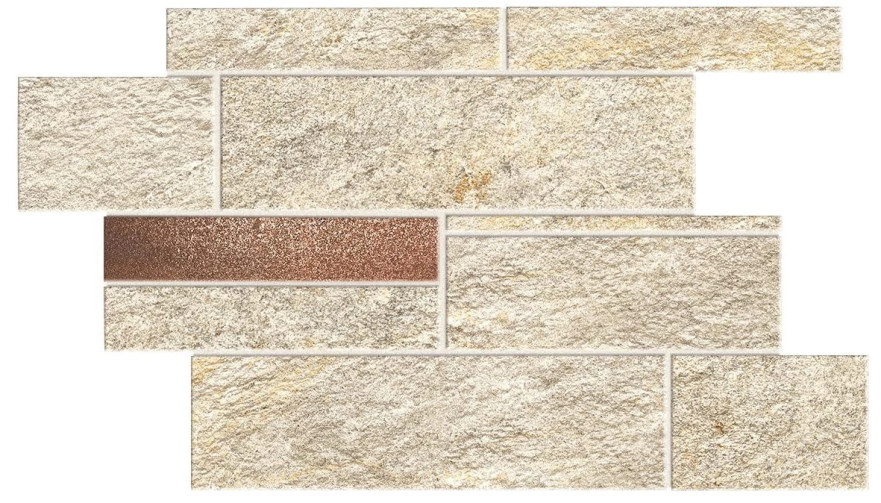 Мозаика Norde Magnesio Brick Corten (39x27.8) A596 A596