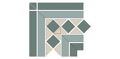 Угол BELFAST CORNER (16.6X16.6X14.7)