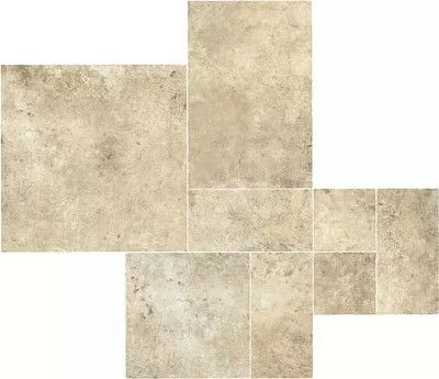 Мозаика Aix Blanc Kit Multiformato Tumbled (75x75) A04X