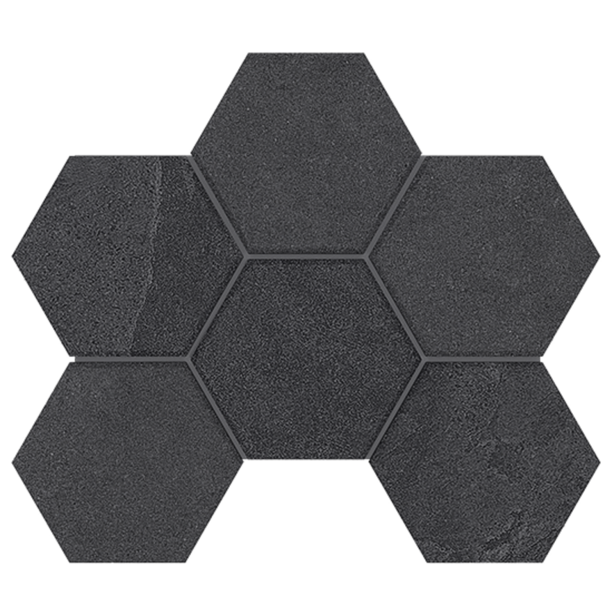 Мозаика LN04/TE04 Hexagon (25x28,5) непол. LN 04