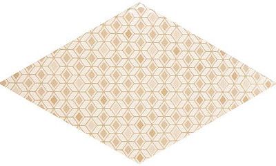 Керамическая плитка Rhombus Wall Pattern Cream (5.2x26.3) 22759