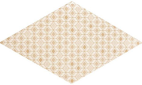 Керамическая плитка Rhombus Wall Pattern Cream (5.2x26.3) 22759
