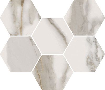 Мозаика Charme Evo Calacatta Mosaico Hexagon 620110000047 (25x29)