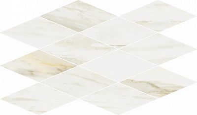 Мозаика Stellaris Carrara Ivory Mosaico Diamond (28x48) (28x48) 620110000204