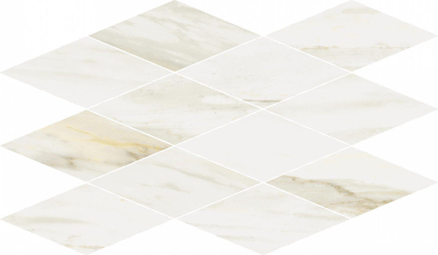 Мозаика Stellaris Carrara Ivory Mosaico Diamond (28x48) (28x48) 620110000204 620110000204
