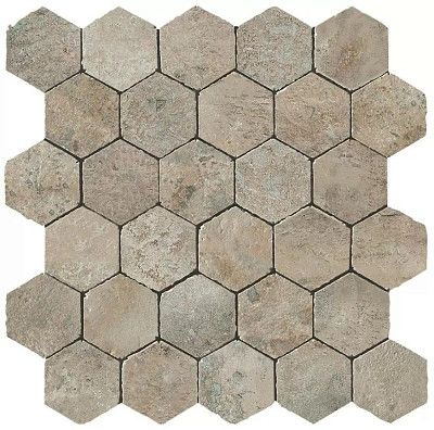 Мозаика Aix Cendre Honeycomb Tumbled (30x31) A0UC