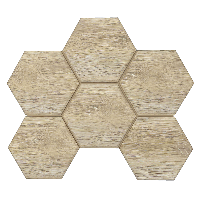 Мозаика SI01 Hexagon (25x28,5)x10 непол.