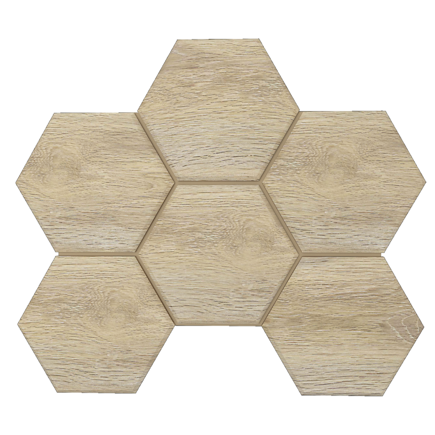 Мозаика SI01 Hexagon (25x28,5)x10 непол. SI 01