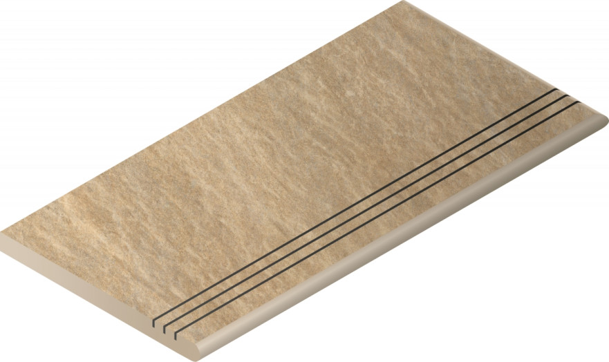Ступень закругленная правая Sand Gradino Round Grip Dx 620040000038 (30x60) 620040000038