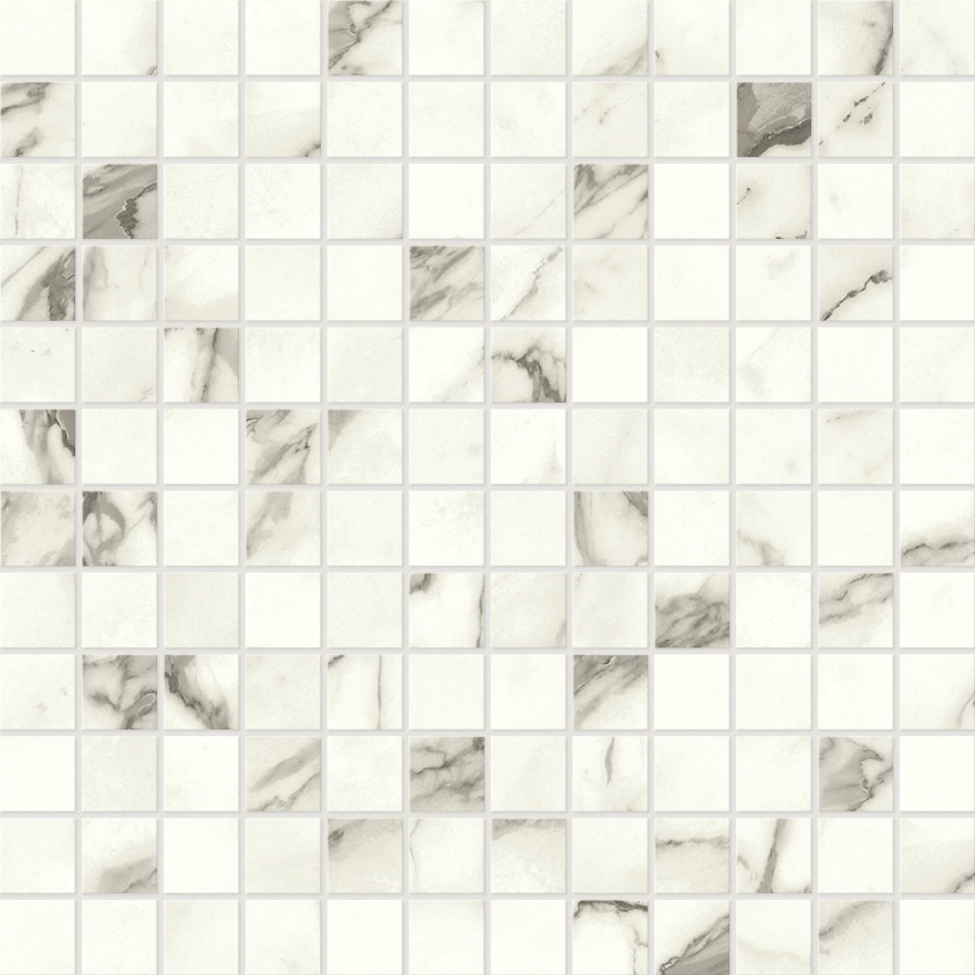 Мозаика Marvel Statuario Supremo Mosaico Lapp (30x30) A425 A425