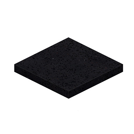 Ступень Marvel Terrazzo Black Scalino Ang. Matt (33x33) AS82