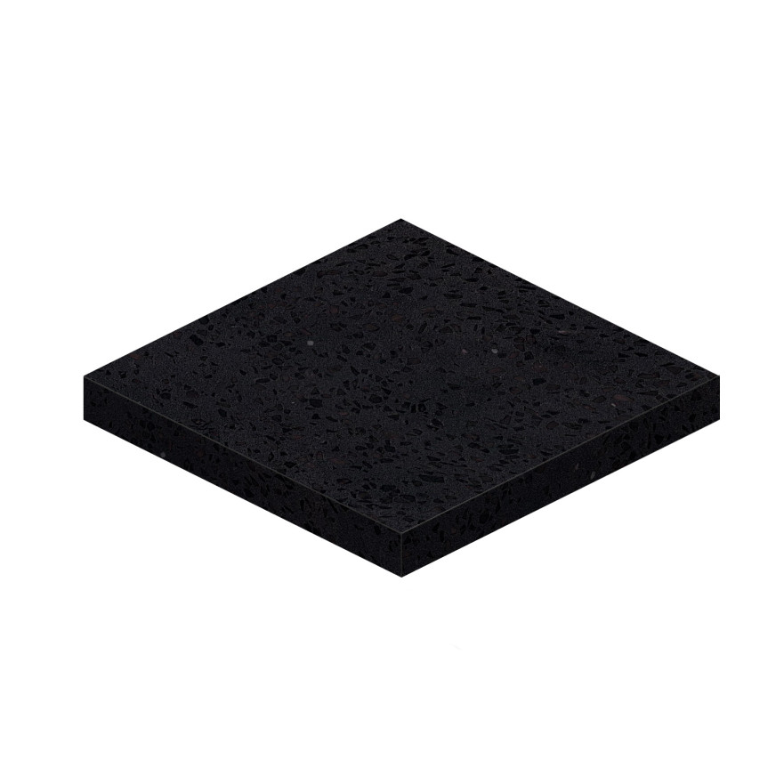 Ступень Marvel Terrazzo Black Scalino Ang. Matt (33x33) AS82 AS82