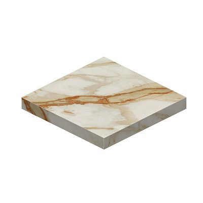 Ступень Marvel Calacatta Imperiale Scalino Ang. Lapp (37.5x37.5) A45N