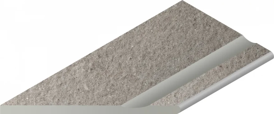 Бортик закругленный с выемкой левый Discover X2 Грэй 620090001029 (30x60) 620090001029