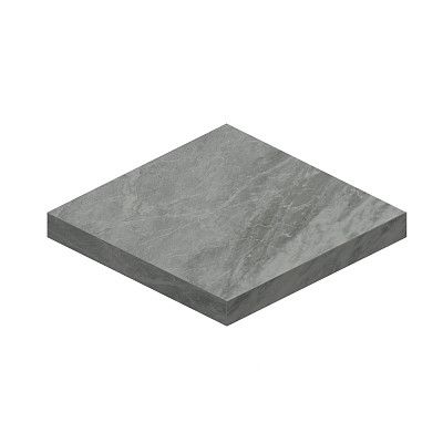 Ступень Marvel Bardiglio Grey Scalino Ang. Sx (33x33) ATEA