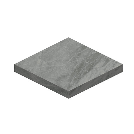 Ступень Marvel Bardiglio Grey Scalino Ang. Sx (33x33) ATEA