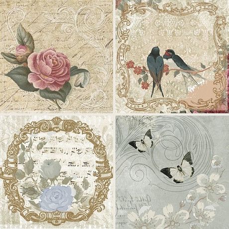 Декор Set Mei A (4pzs) (10x10)