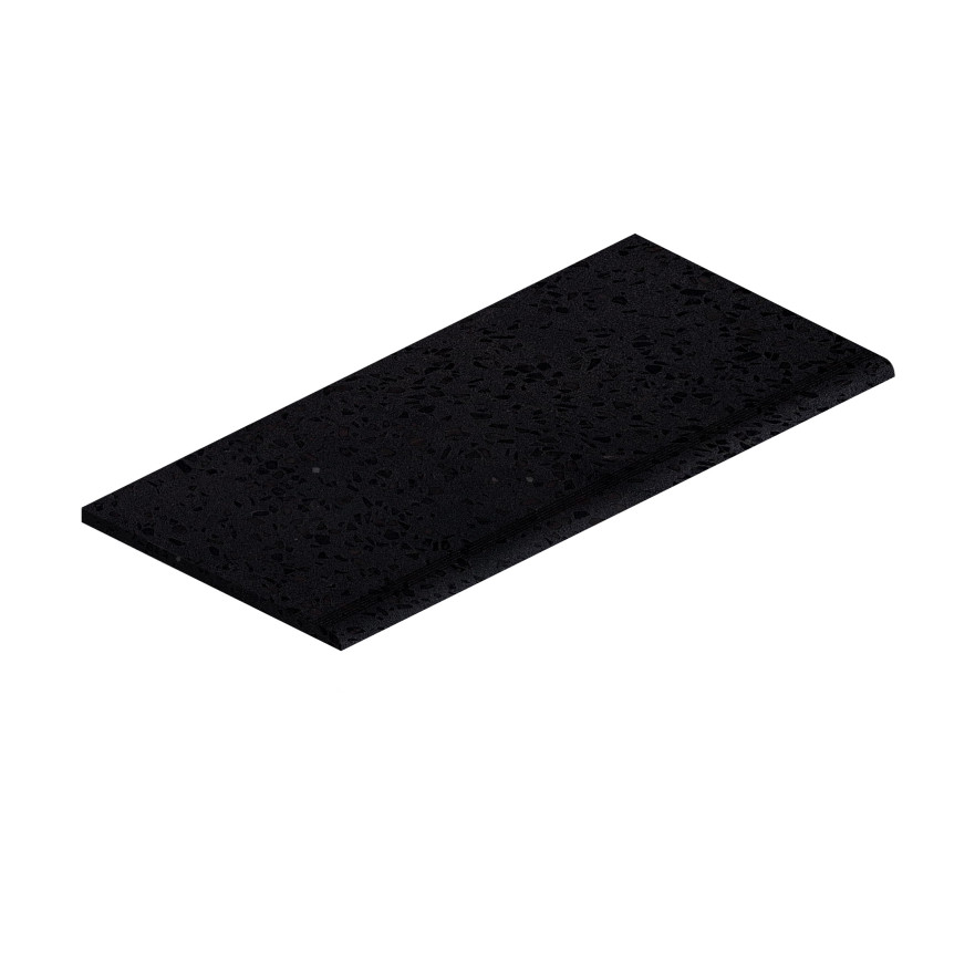 Ступень Marvel Terrazzo Black Gradino Matt (30x60) AUDF