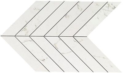 Мозаика Marvel Carrara Pure Chevron Wall (30.5x25) 9SCA