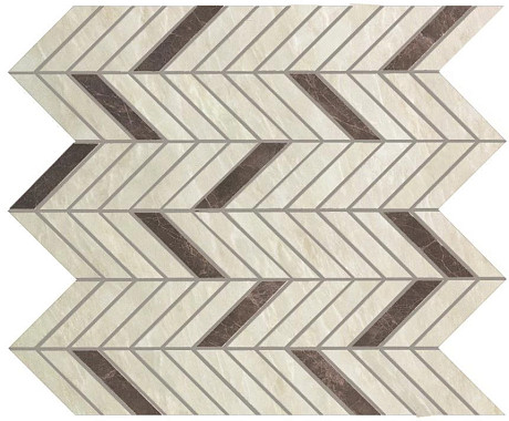 Мозаика Marvel Imperial White Mosaico Twill Lapp. (30x31) AEPT