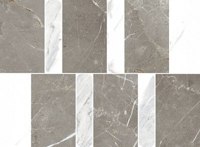 Мозаика Stellaris Grey Mosaico Argan (36.8x26.9) 600110000979