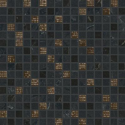 Декор Newluxe Black Tessere Riv (30.5x30.5)