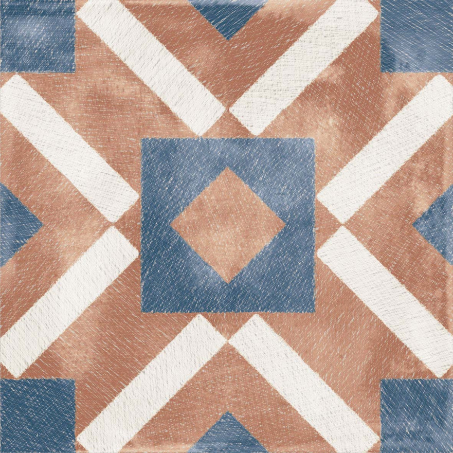 Керамогранит Play Labyrinth cotto PF60003370 (20x20) PF60003370