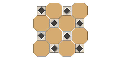 Мозаика YORK YELLOW SHEET (30.6x30.6)