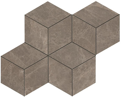 Мозаика Marvel Gris Supreme Mos. Esagono Lapp. (30x35) AEPK