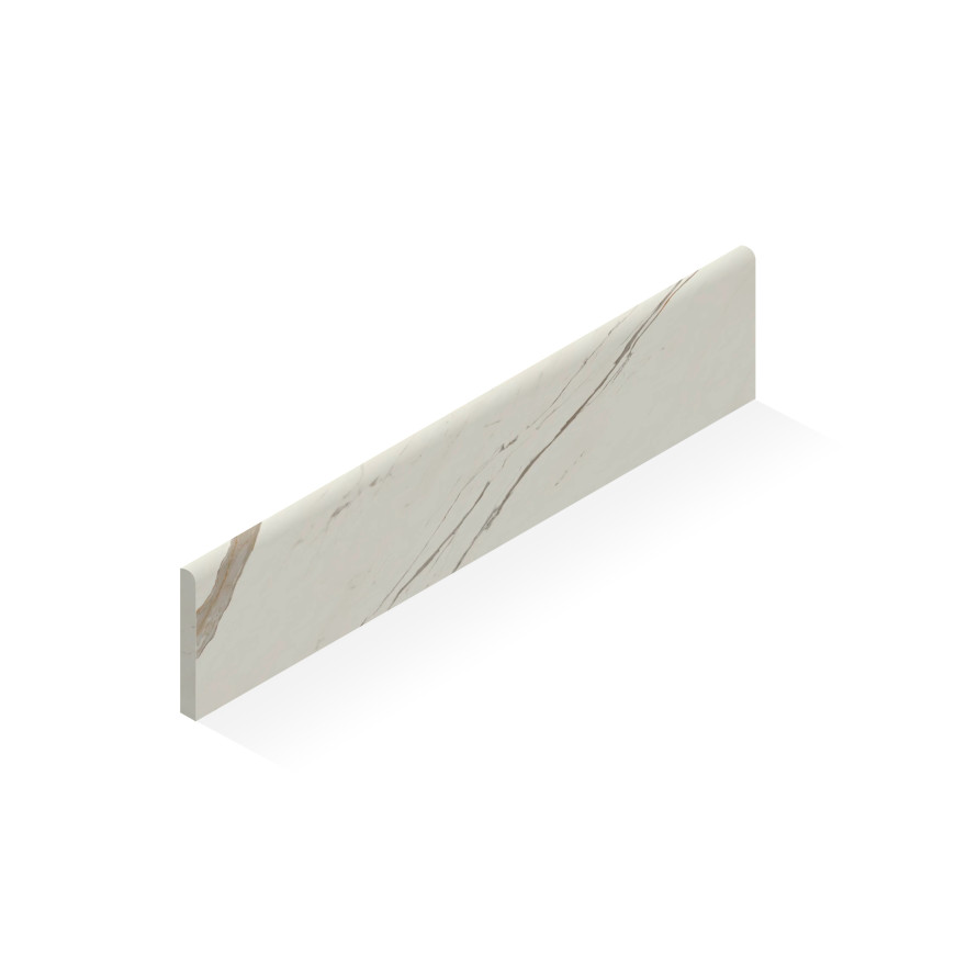 Плинтус Marvel Calacatta Sublime Battiscopa Dig. 60 Lappato (7.2x60) AGFJ AGFJ