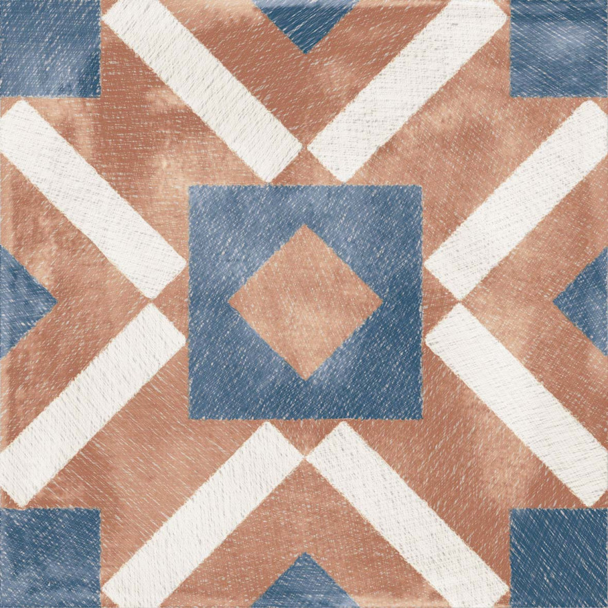 Керамогранит Play Labyrinth cotto PF60003370 (20x20) PF60003370