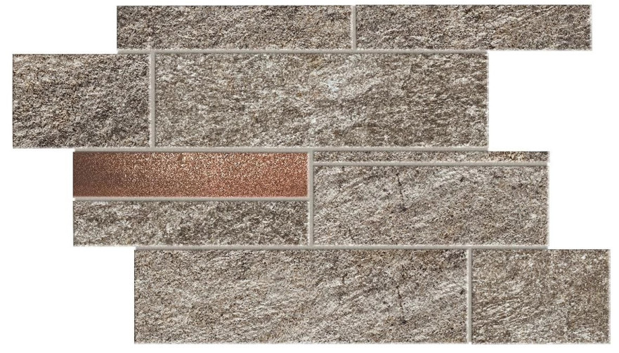 Мозаика Norde Piombo Brick Corten (39x27.8) A599 A599