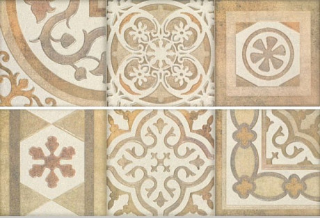 Декор Ros. 9512Composicion retro II arena (30x90)