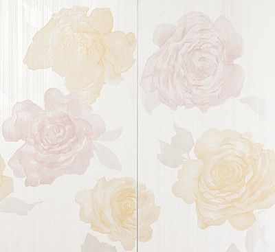 Керамическая плитка Radiance White Flowers C2 61х56